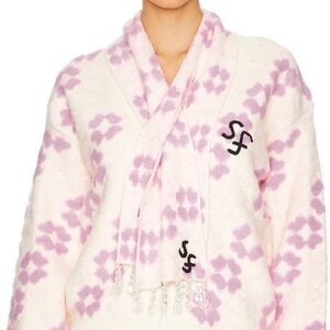 Susan Fang Knit Beaded Scarf